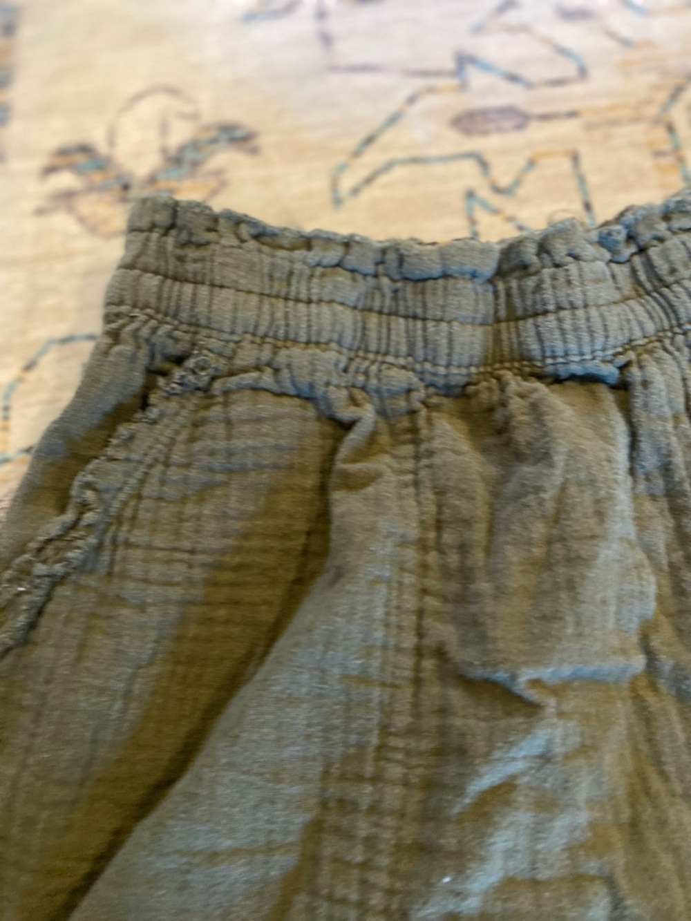 AERIE Olive Green Shorts - Picture 3 of 5